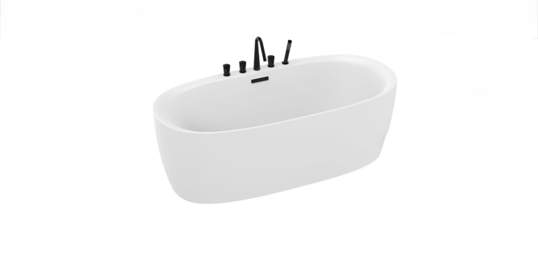 innoci 1.7m 獨立浴缸_啞白色 NB25714M-1