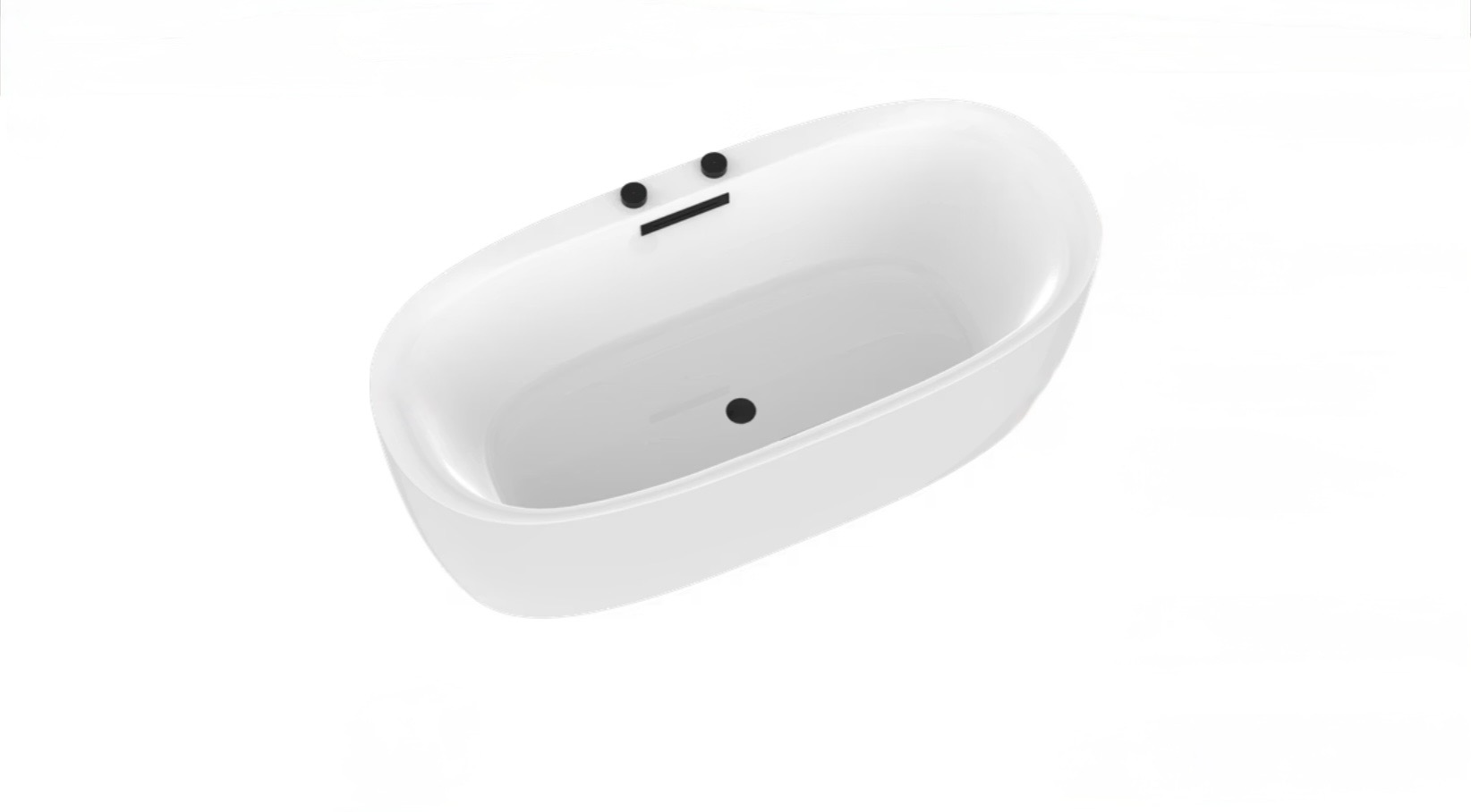 innoci 1.7m獨立浴缸_亮白色 NB25714W-1C