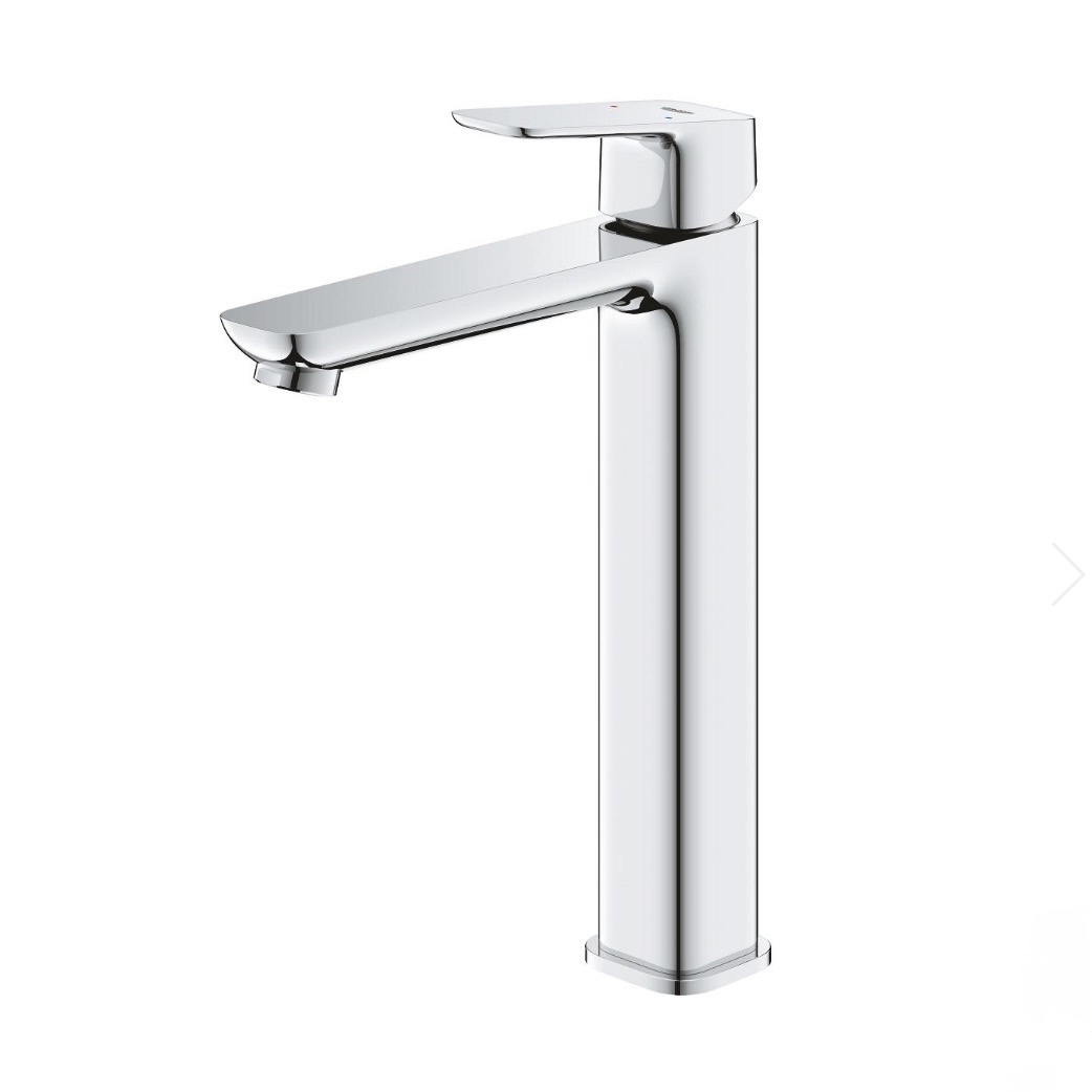 GROHE CUBEO 單槍加高面盆龍頭鉻色