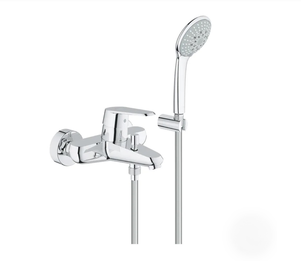 GROHE Eurodisc Cosmo 浴缸龍頭組 鉻色 