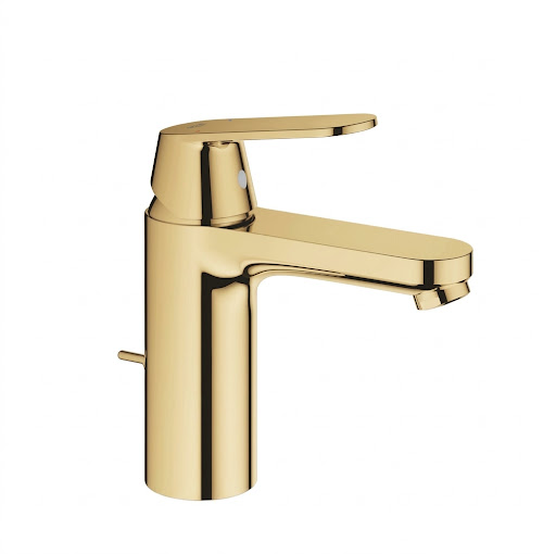 GROHE EUROSMART COSMOPOLITAN 23325.GLC 單槍面盆龍頭-冷冽金