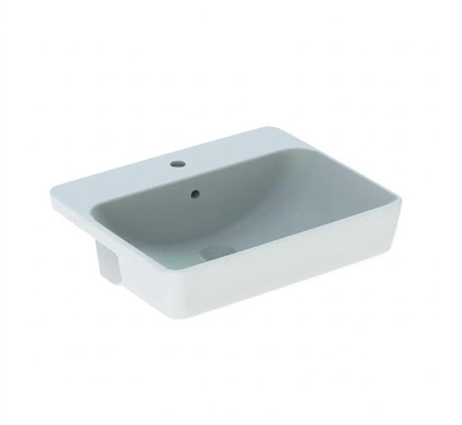 德國 Geberit Variform 55cm 方形半嵌式臉盆 