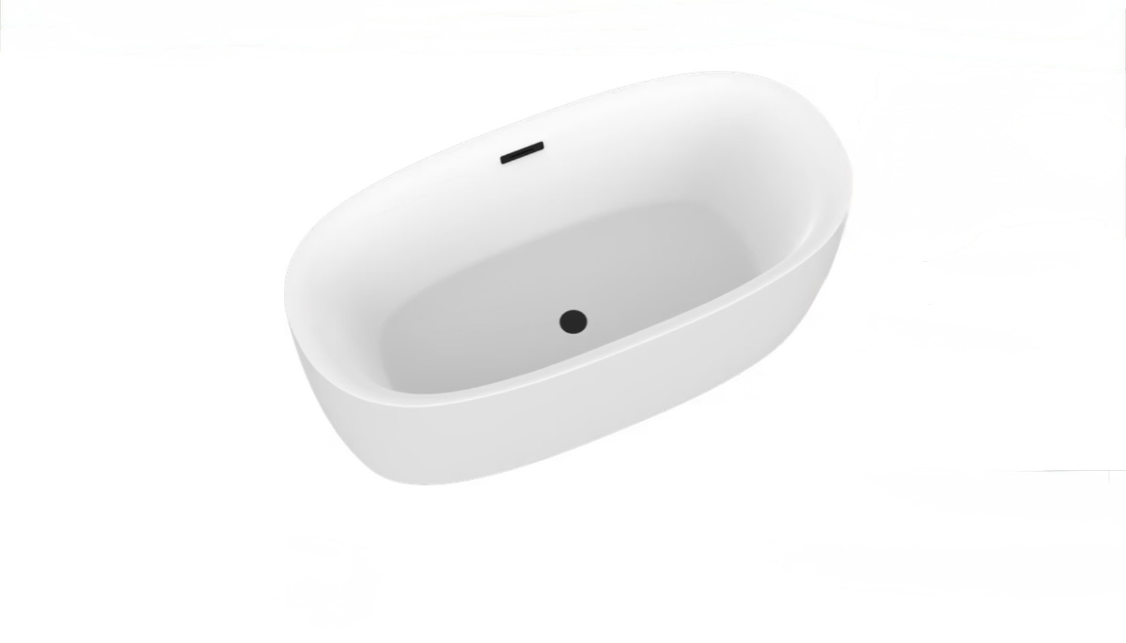 innoci 1.6m獨立浴缸_啞白色 NB25604M-1