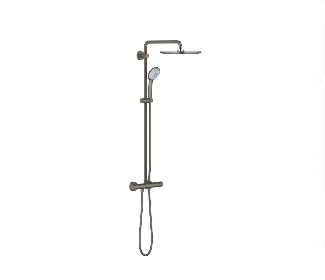 GROHE 定溫淋浴花灑組 石墨黑 26075AL1