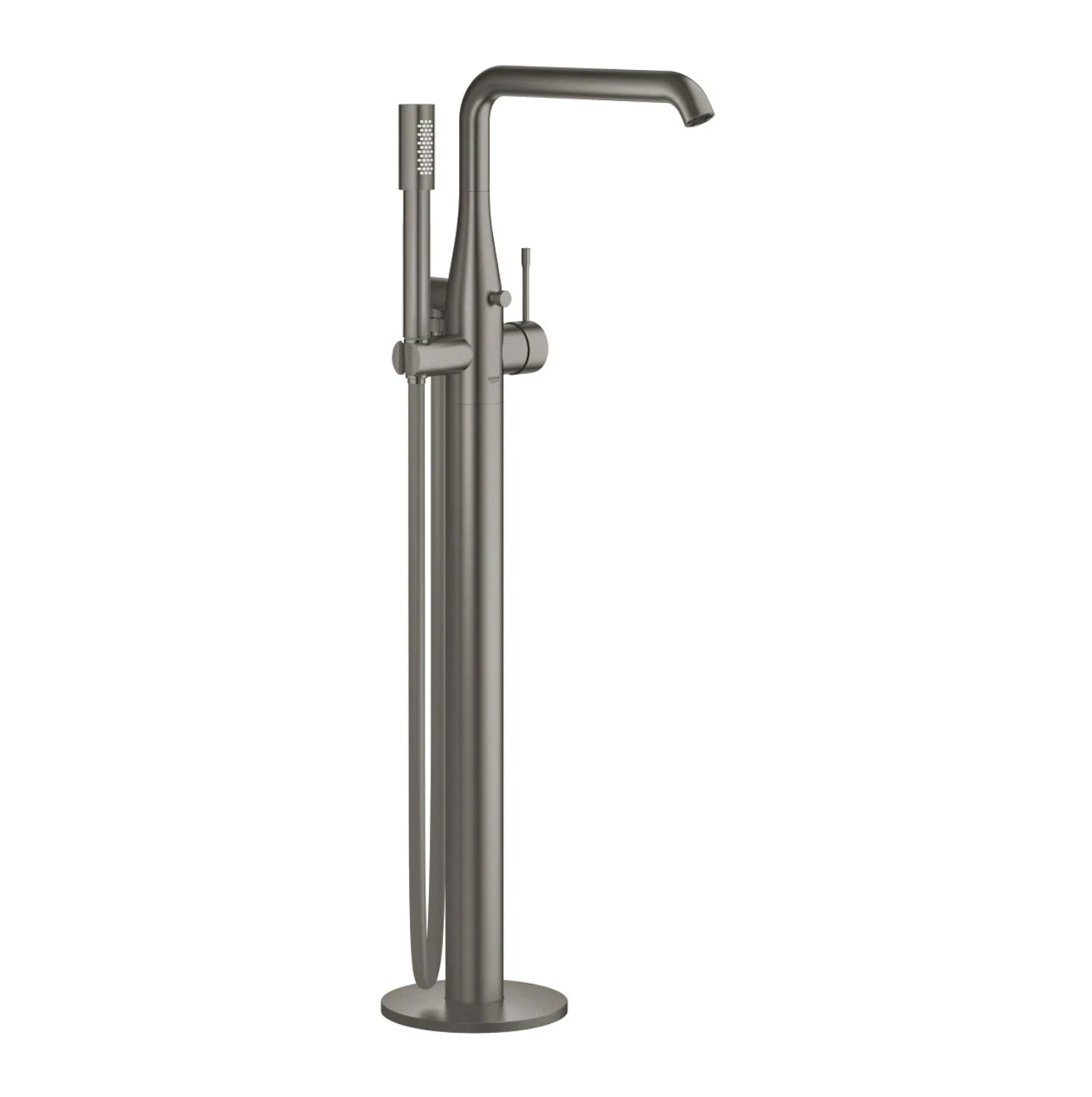 GROHE Essence 立式浴缸龍頭 25248AL1（石墨黑）含埋地軸心 29086000